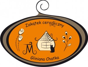 wersja kolor małe logo Zakątek ceramiczny Gliniana Chatka